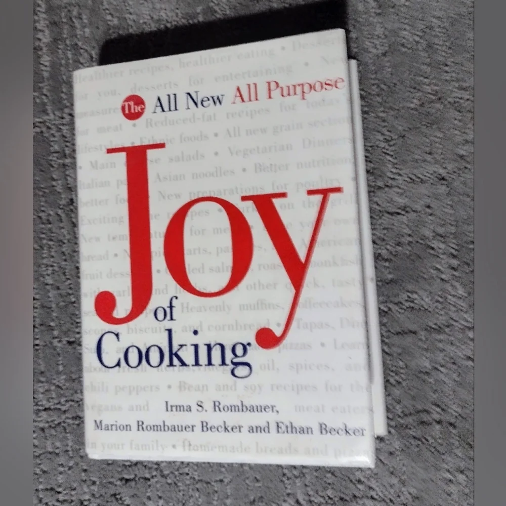 Joy of Cooking 1997 hardback Rombauer Becker, Scribner Edition,  EUC,  LIKE NEW!